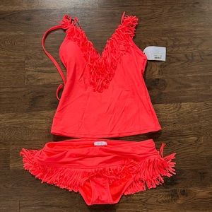 NWT - Jessica Simpson Tankini Set